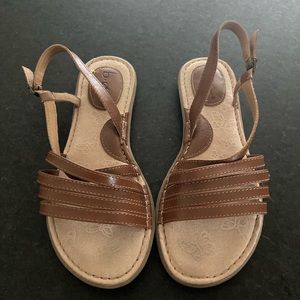 Brown sandals